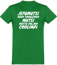 Load image into Gallery viewer, Jefumutsi coolimpi t-paita unisex - FourFan
