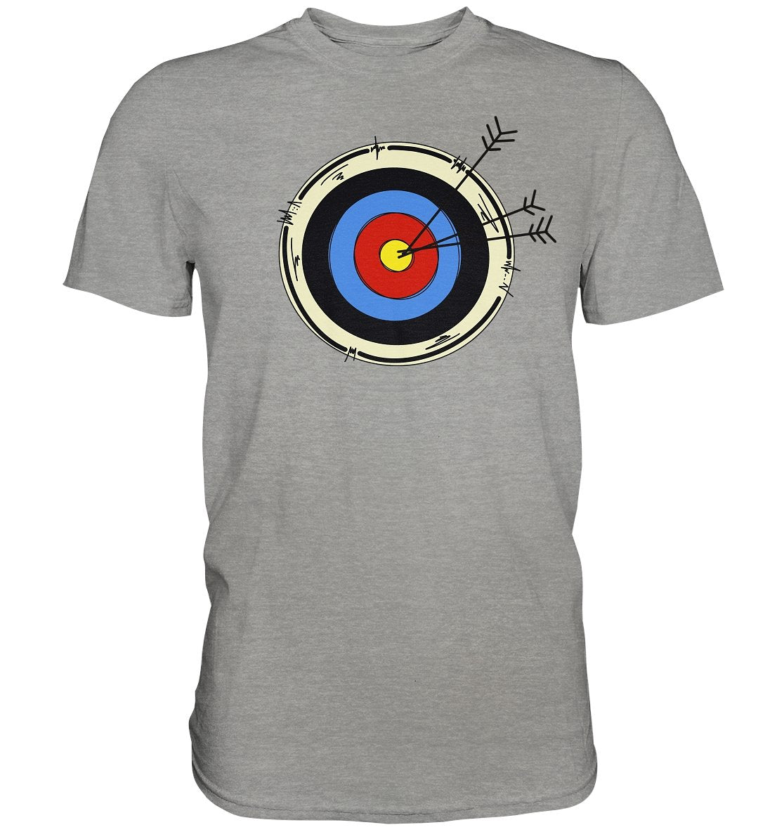 Jousiammuntataulu t-paita unisex - FourFan