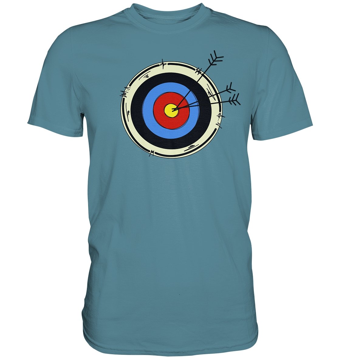 Jousiammuntataulu t-paita unisex - FourFan