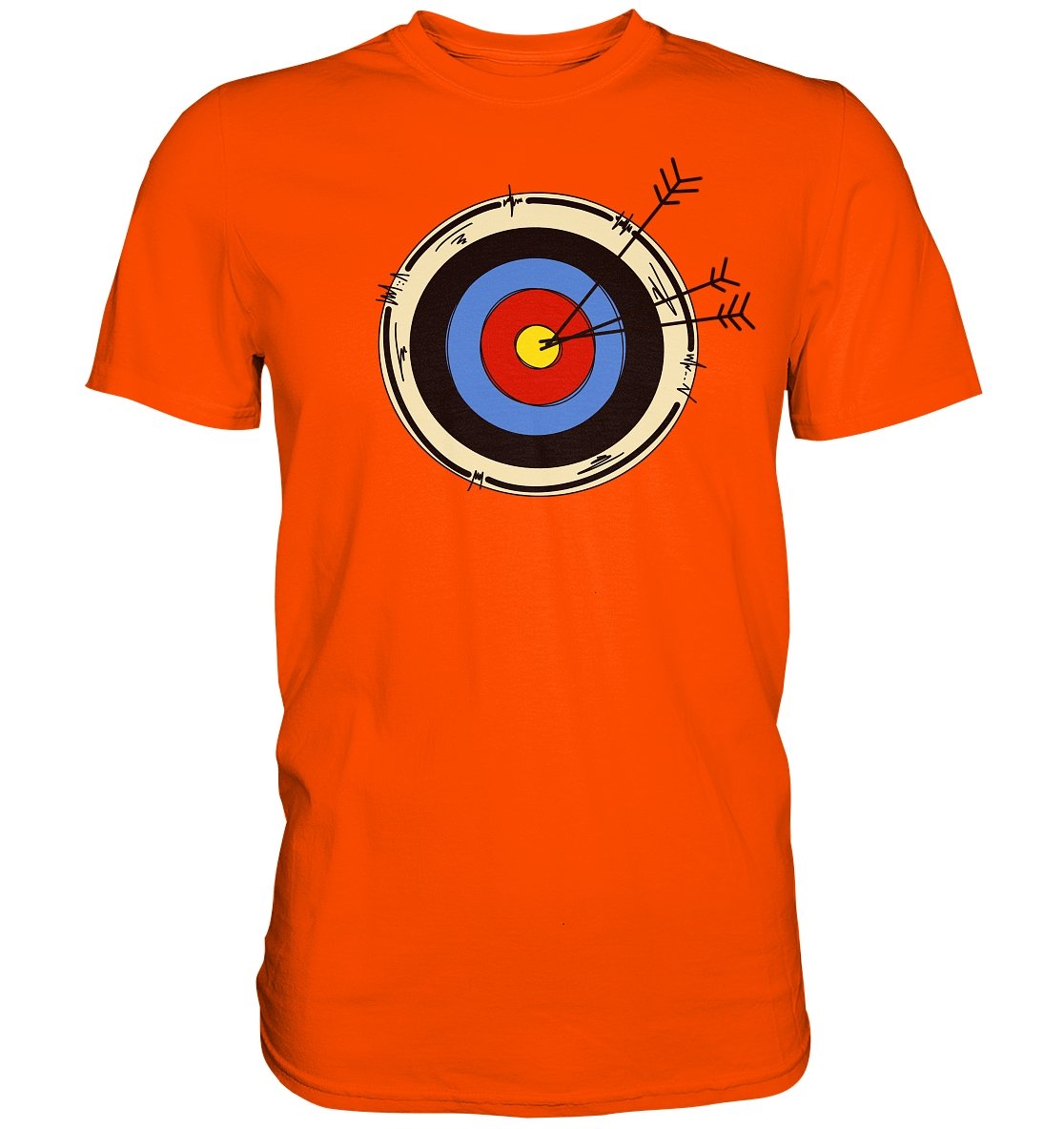 Jousiammuntataulu t-paita unisex - FourFan