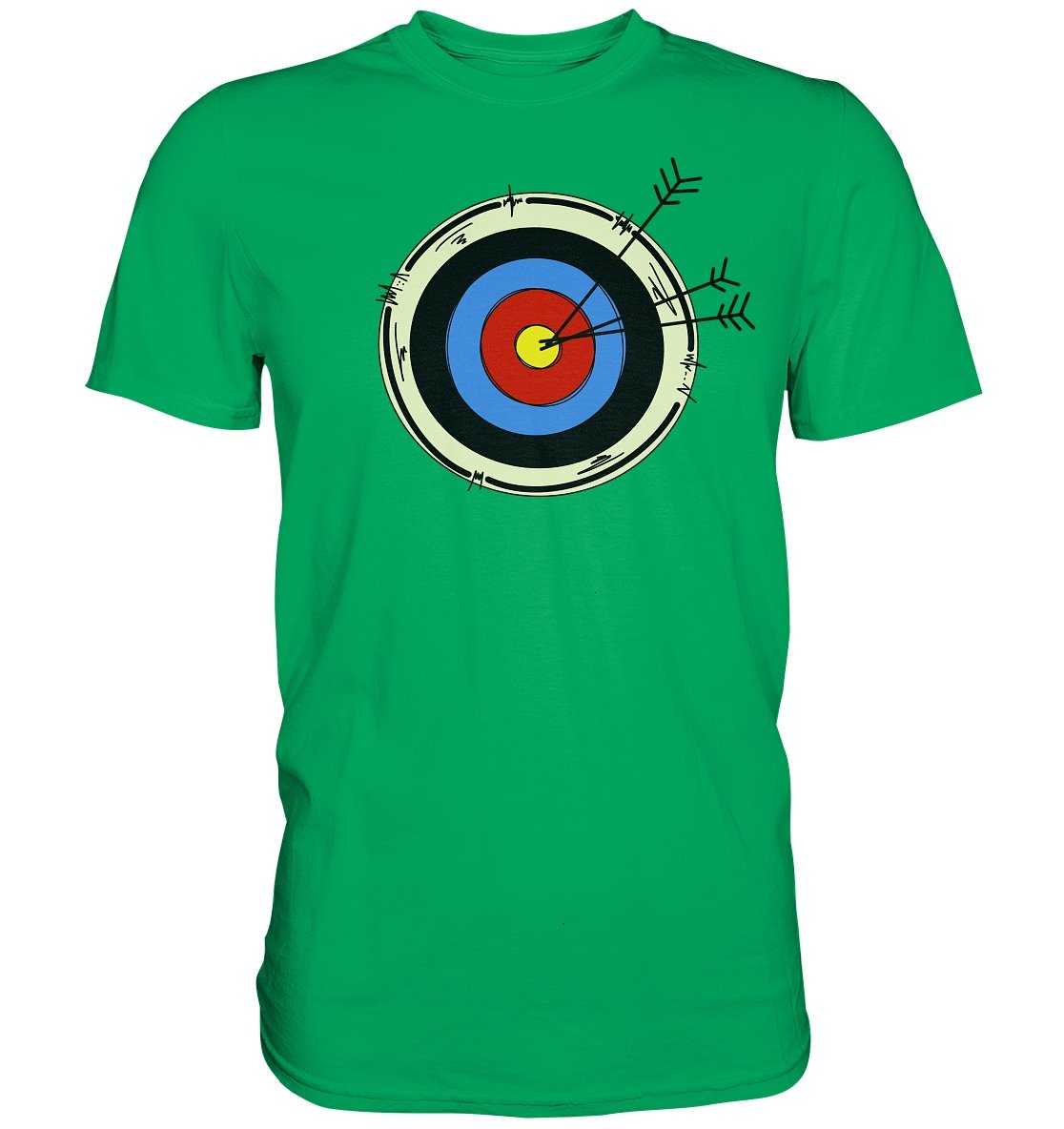Jousiammuntataulu t-paita unisex - FourFan