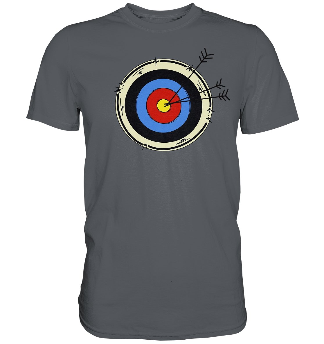 Jousiammuntataulu t-paita unisex - FourFan