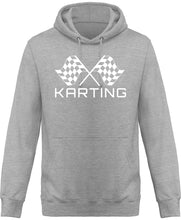 Lataa kuva Galleria-katseluun, Karting lipuilla huppari unisex - FourFan
