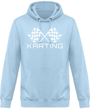 Lataa kuva Galleria-katseluun, Karting lipuilla huppari unisex - FourFan
