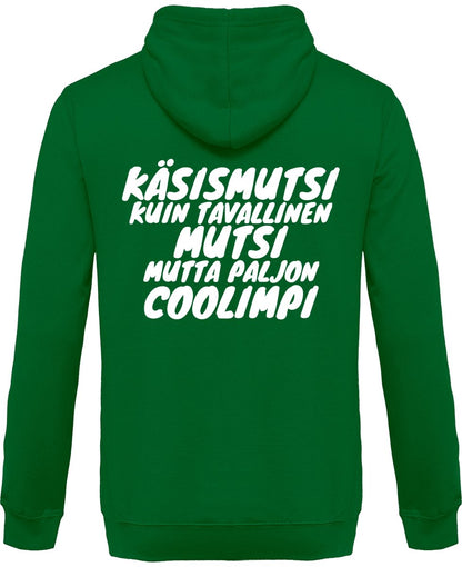 Käsismutsi coolimpi vetoketjullinen huppari unisex - FourFan