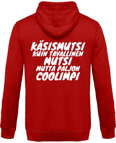 Käsismutsi coolimpi vetoketjullinen huppari unisex - FourFan