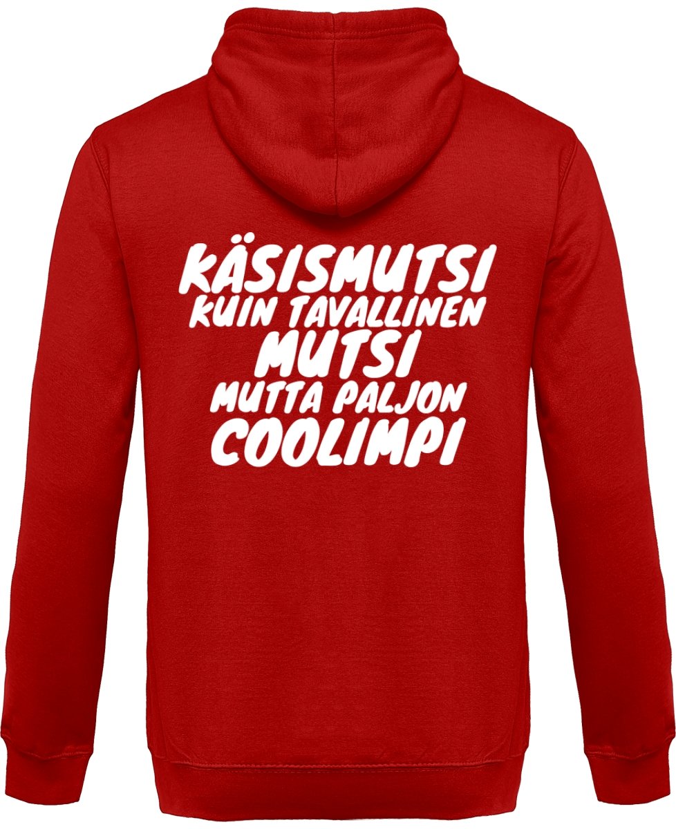 Käsismutsi coolimpi vetoketjullinen huppari unisex - FourFan