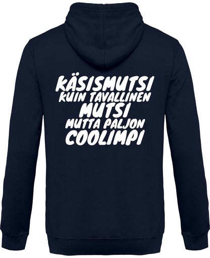 Käsismutsi coolimpi vetoketjullinen huppari unisex - FourFan
