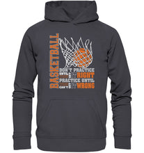 Lataa kuva Galleria-katseluun, Koripallo practice huppari - Basic Unisex Hoodie - FourFan
