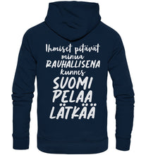 Load image into Gallery viewer, Kunnes Suomi pelaa lätkää EKo huppari unisex - FourFan
