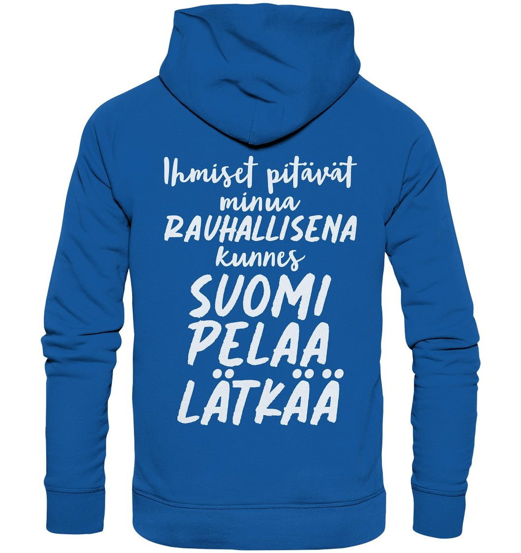 Kunnes Suomi pelaa lätkää EKo huppari unisex - FourFan