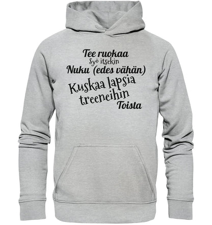 Kuskaa lapsia treeneihin huppari unisex - FourFan