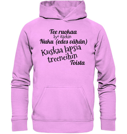 Kuskaa lapsia treeneihin huppari unisex - FourFan