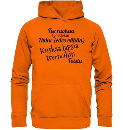 Kuskaa lapsia treeneihin huppari unisex - FourFan