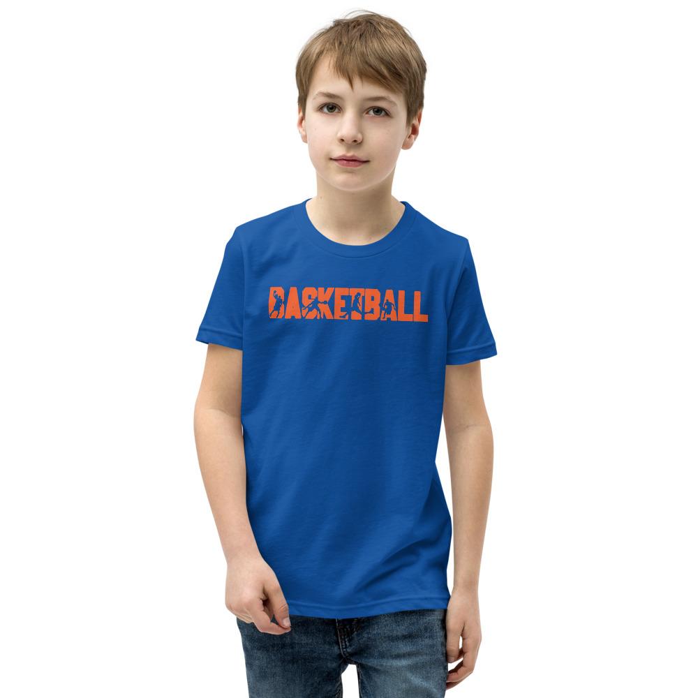 Lasten Basketball teksti t-paita - FourFan