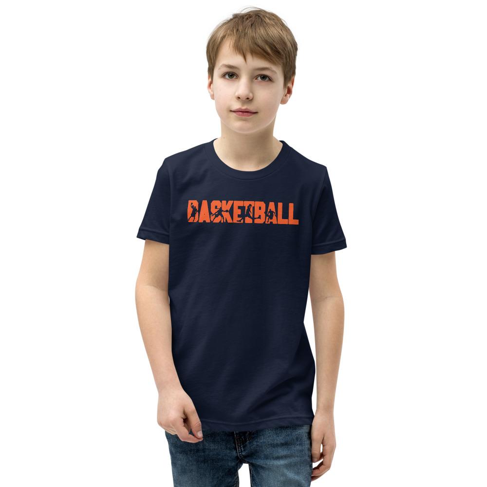 Lasten Basketball teksti t-paita - FourFan