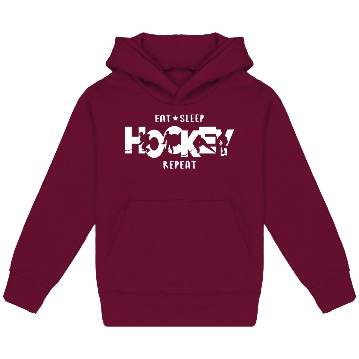 Lasten Eat Sleep Hockey huppari - FourFan