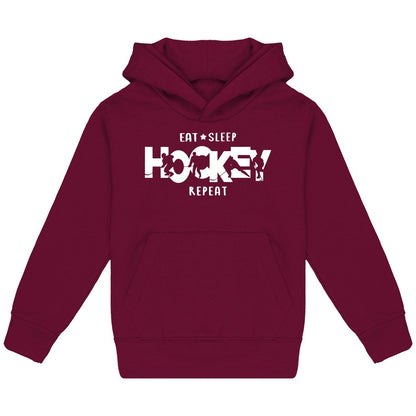 Lasten Eat Sleep Hockey huppari - FourFan