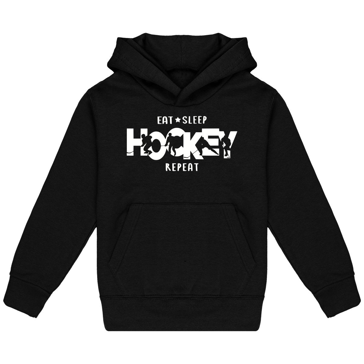 Lasten Eat Sleep Hockey huppari - FourFan