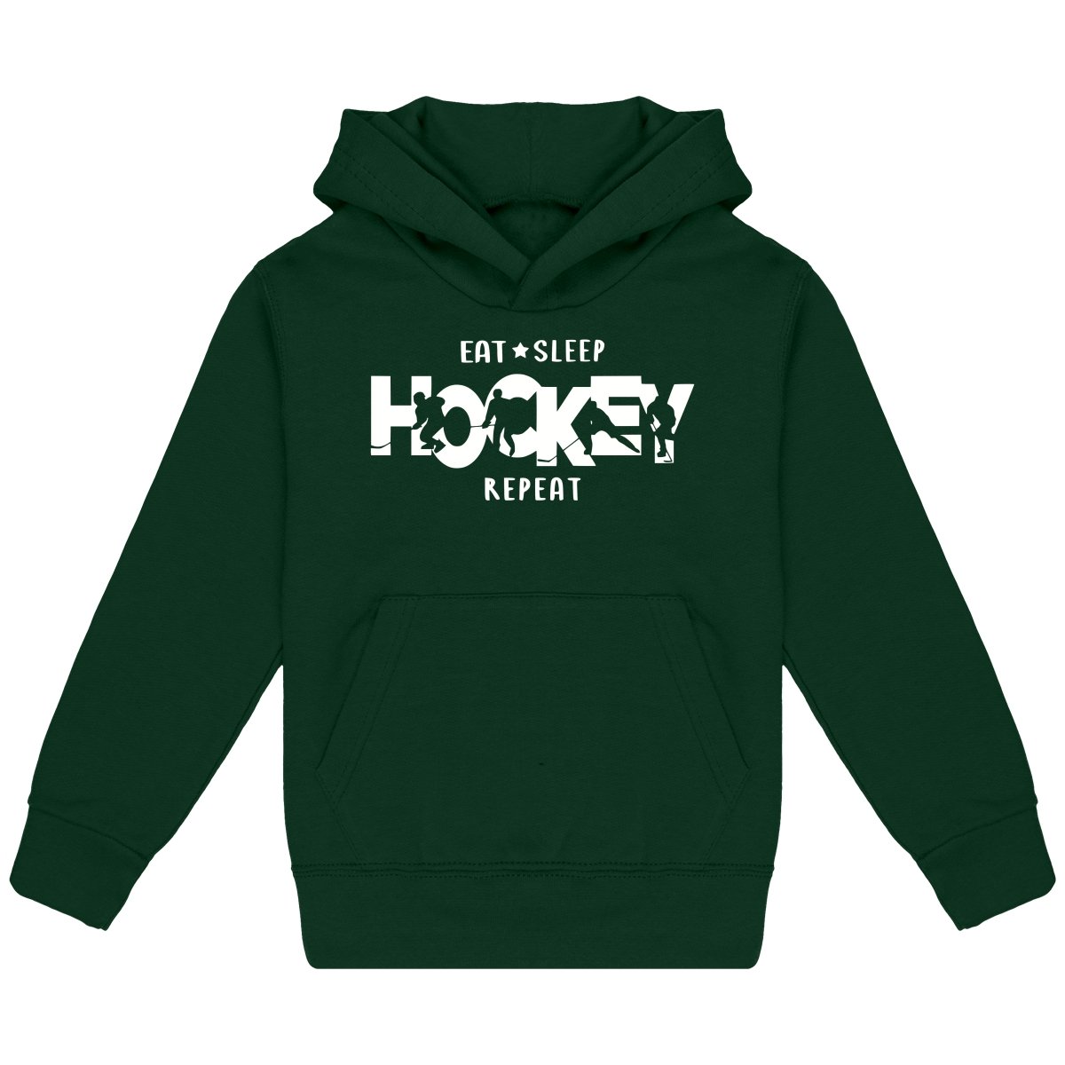 Lasten Eat Sleep Hockey huppari - FourFan