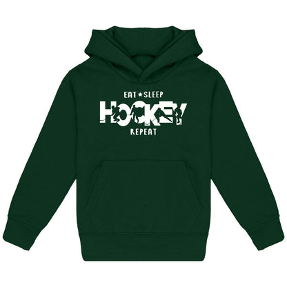 Lasten Eat Sleep Hockey huppari - FourFan