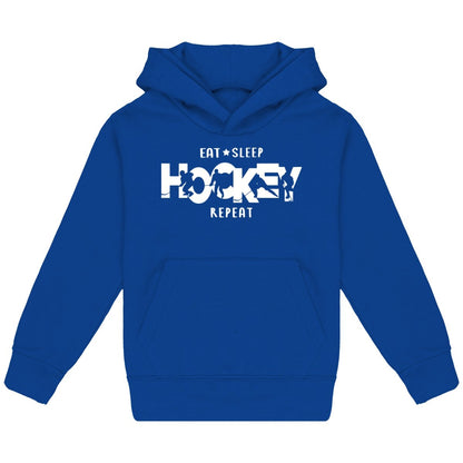 Lasten Eat Sleep Hockey huppari - FourFan