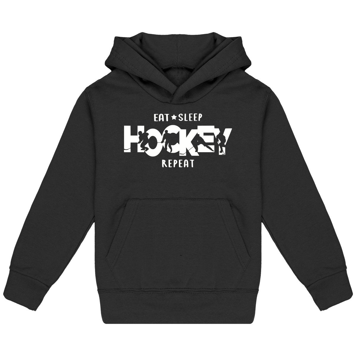 Lasten Eat Sleep Hockey huppari - FourFan
