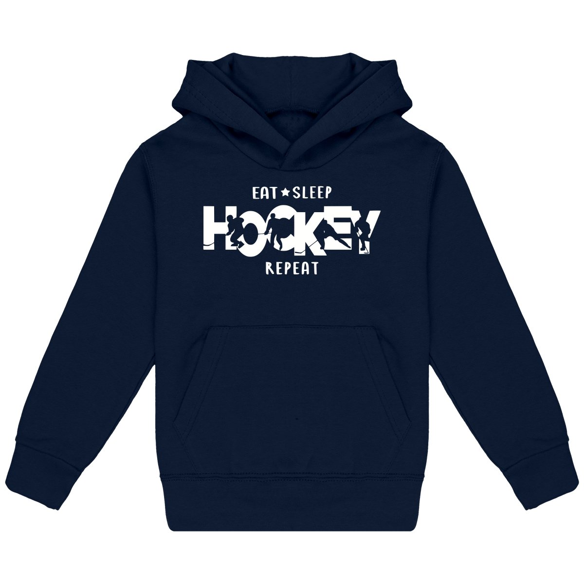 Lasten Eat Sleep Hockey huppari - FourFan