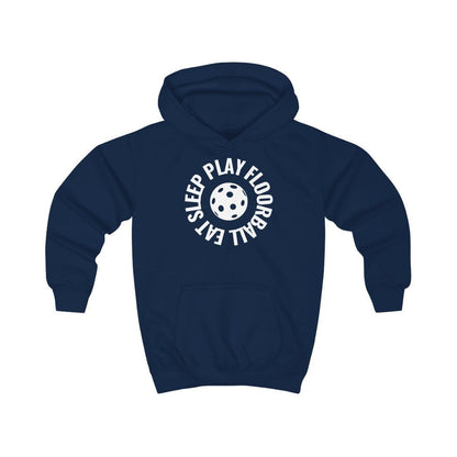Lasten Eat Sleep Play Floorball huppari - FourFan