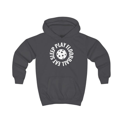Lasten Eat Sleep Play Floorball huppari - FourFan
