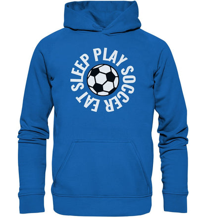 Lasten Eat Sleep Soccer huppari - FourFan