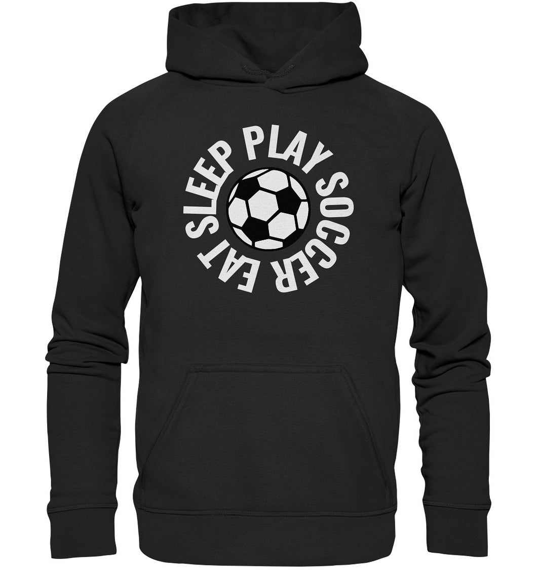 Lasten Eat Sleep Soccer huppari - FourFan