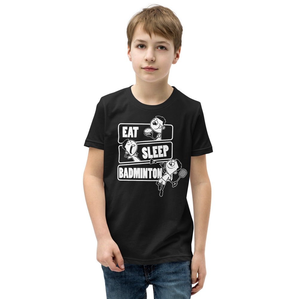 Lasten Eat Sleep Sulkapallo t-paita - FourFan