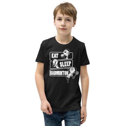 Lasten Eat Sleep Sulkapallo t-paita - FourFan