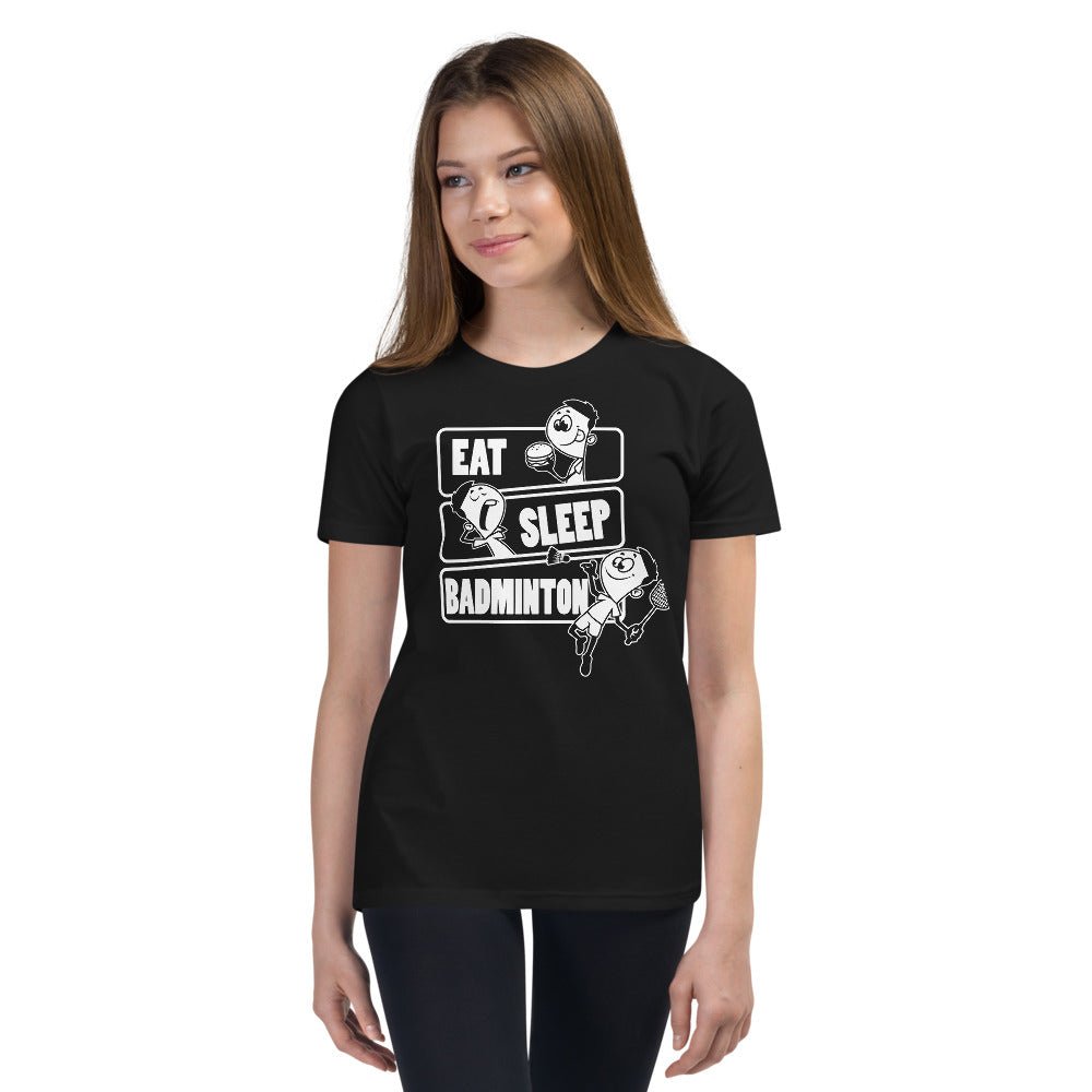 Lasten Eat Sleep Sulkapallo t-paita - FourFan
