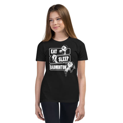 Lasten Eat Sleep Sulkapallo t-paita - FourFan