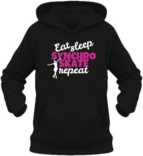 Lasten Eat, Sleep, Synchroskate huppari - FourFan