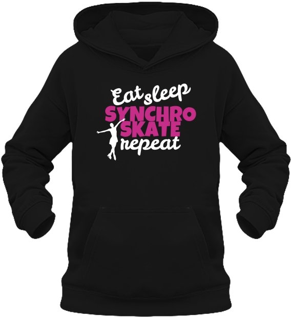 Lasten Eat, Sleep, Synchroskate huppari - FourFan