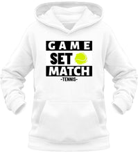 Lataa kuva Galleria-katseluun, Lasten Game, Set, Match tennis huppari - FourFan
