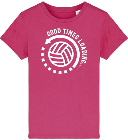 Lasten Good times Lentopallo t-paita - FourFan
