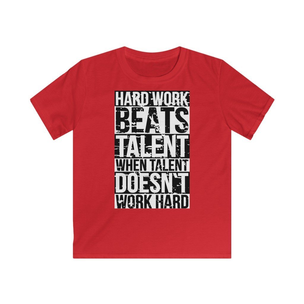 Lasten Hard work t-paita - FourFan