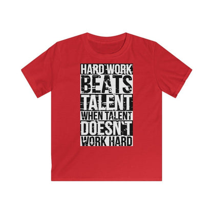 Lasten Hard work t-paita - FourFan