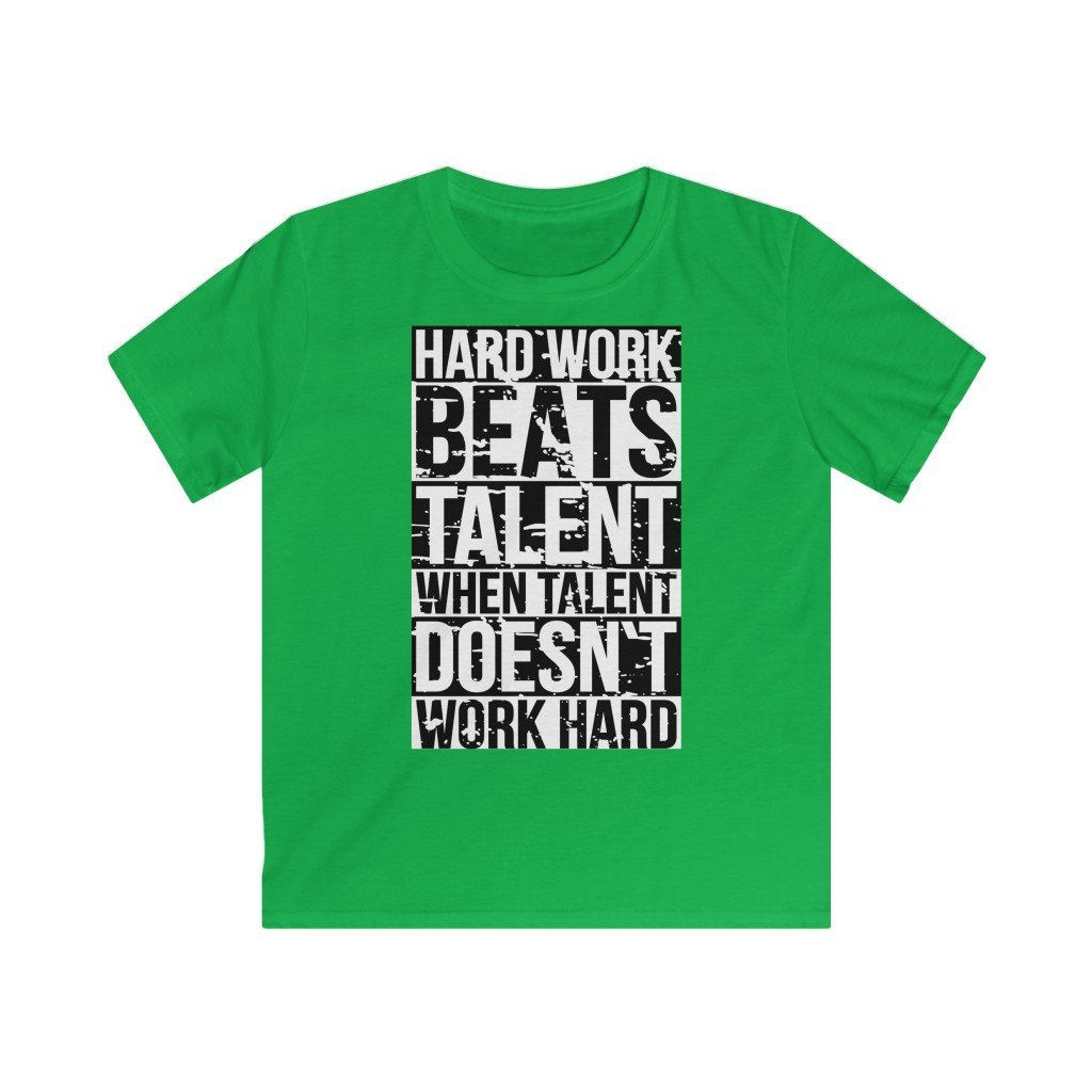 Lasten Hard work t-paita - FourFan