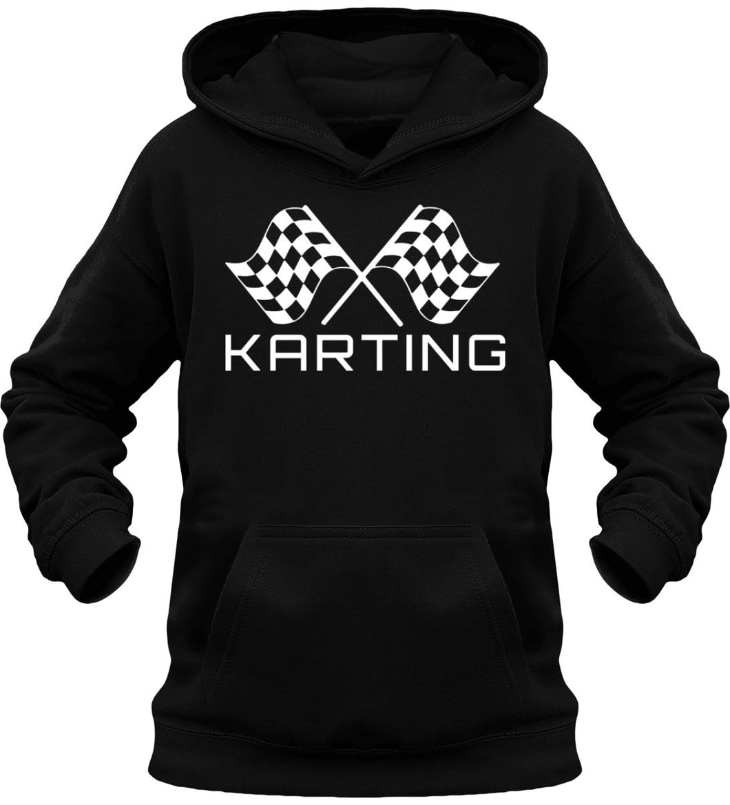 Lasten Karting lipuilla huppari - FourFan