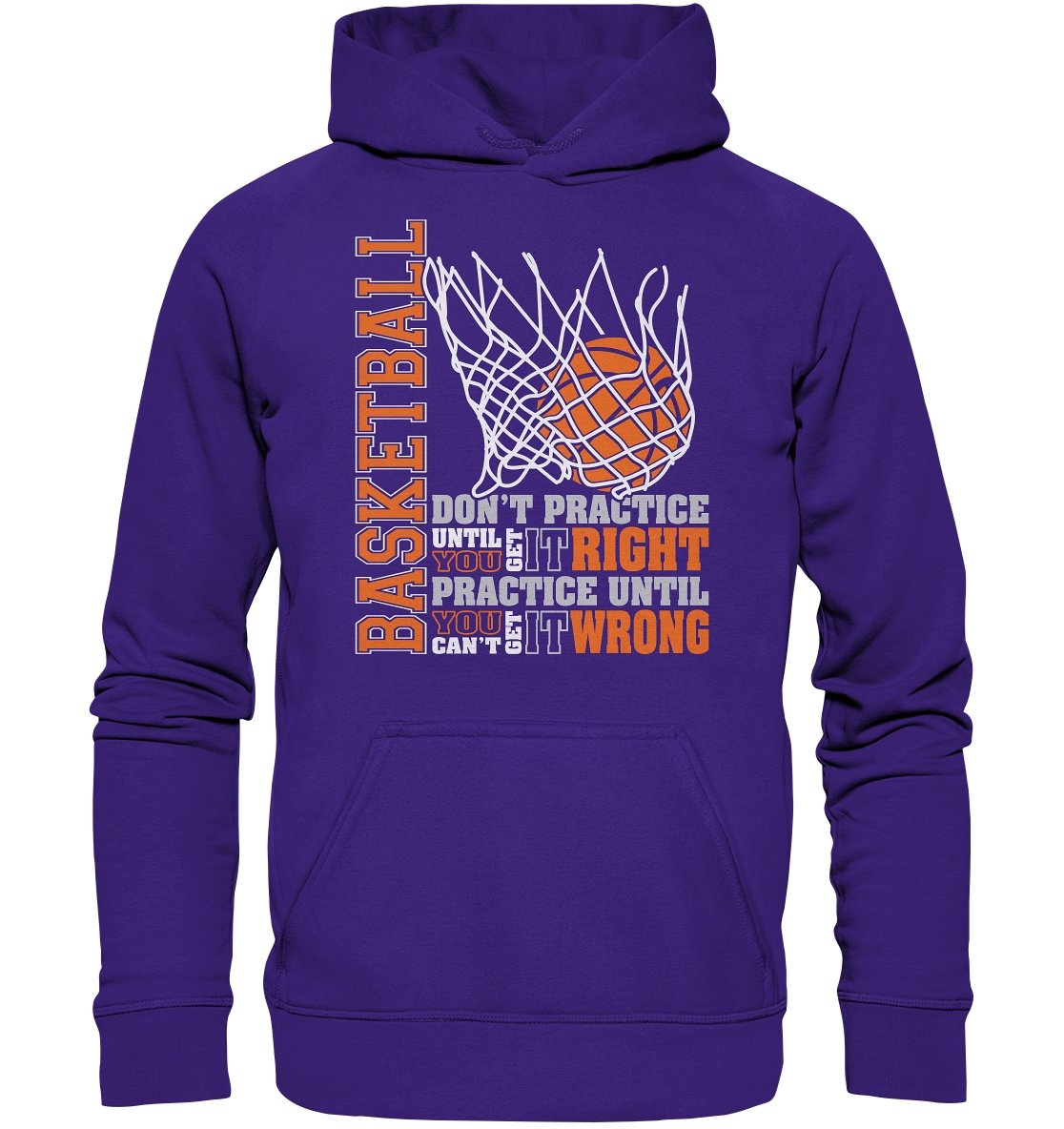 Lasten koripallo practice huppari - Kids Hooded Sweat - FourFan