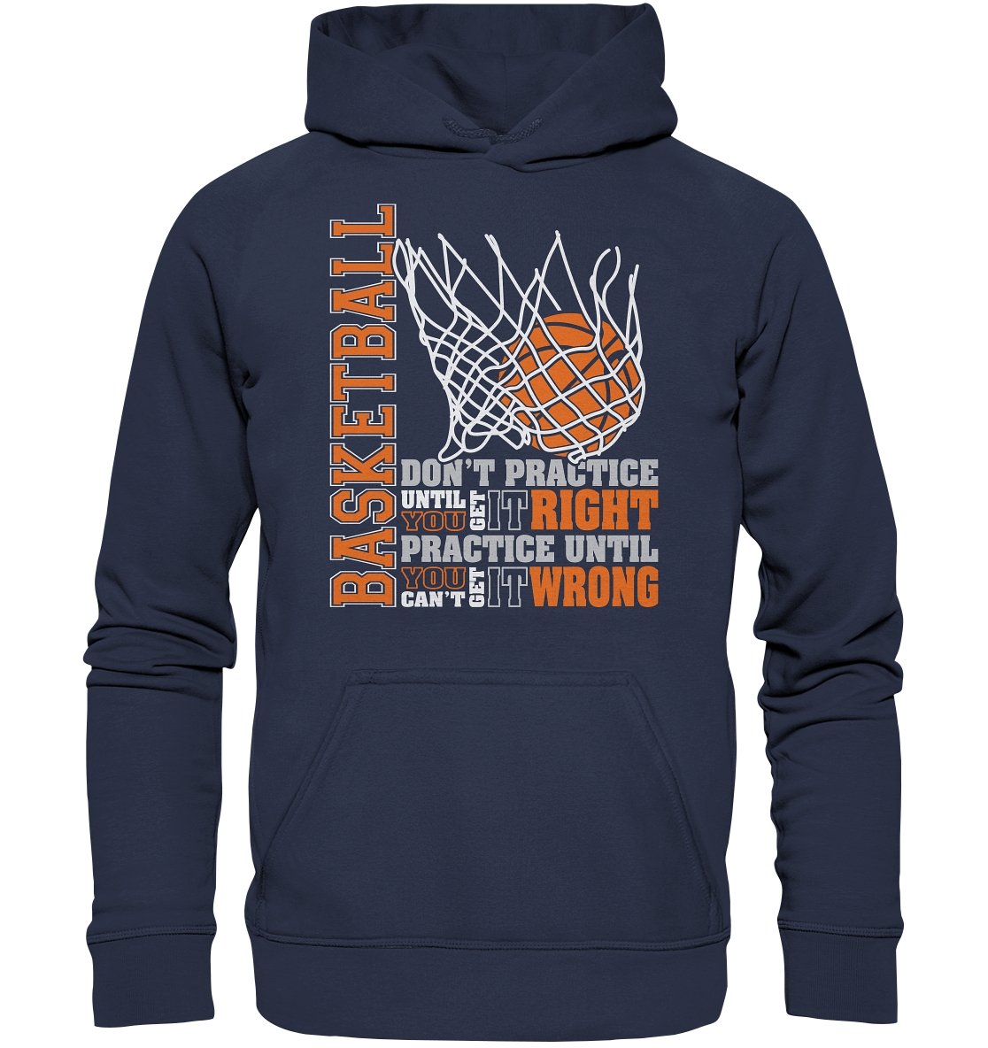 Lasten koripallo practice huppari - Kids Hooded Sweat - FourFan