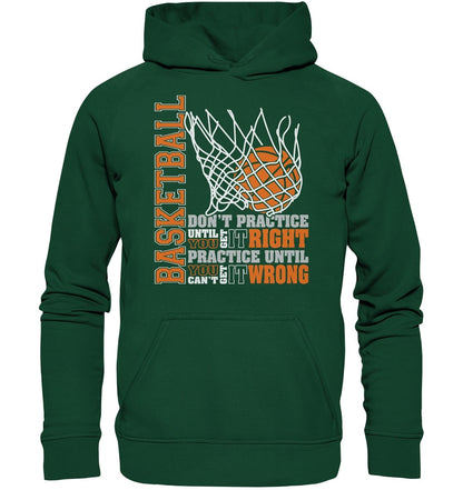 Lasten koripallo practice huppari - Kids Hooded Sweat - FourFan