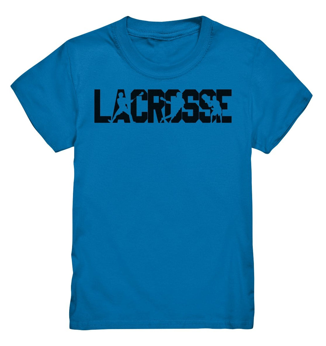 Lasten Lacrosse teksti t-paita - FourFan