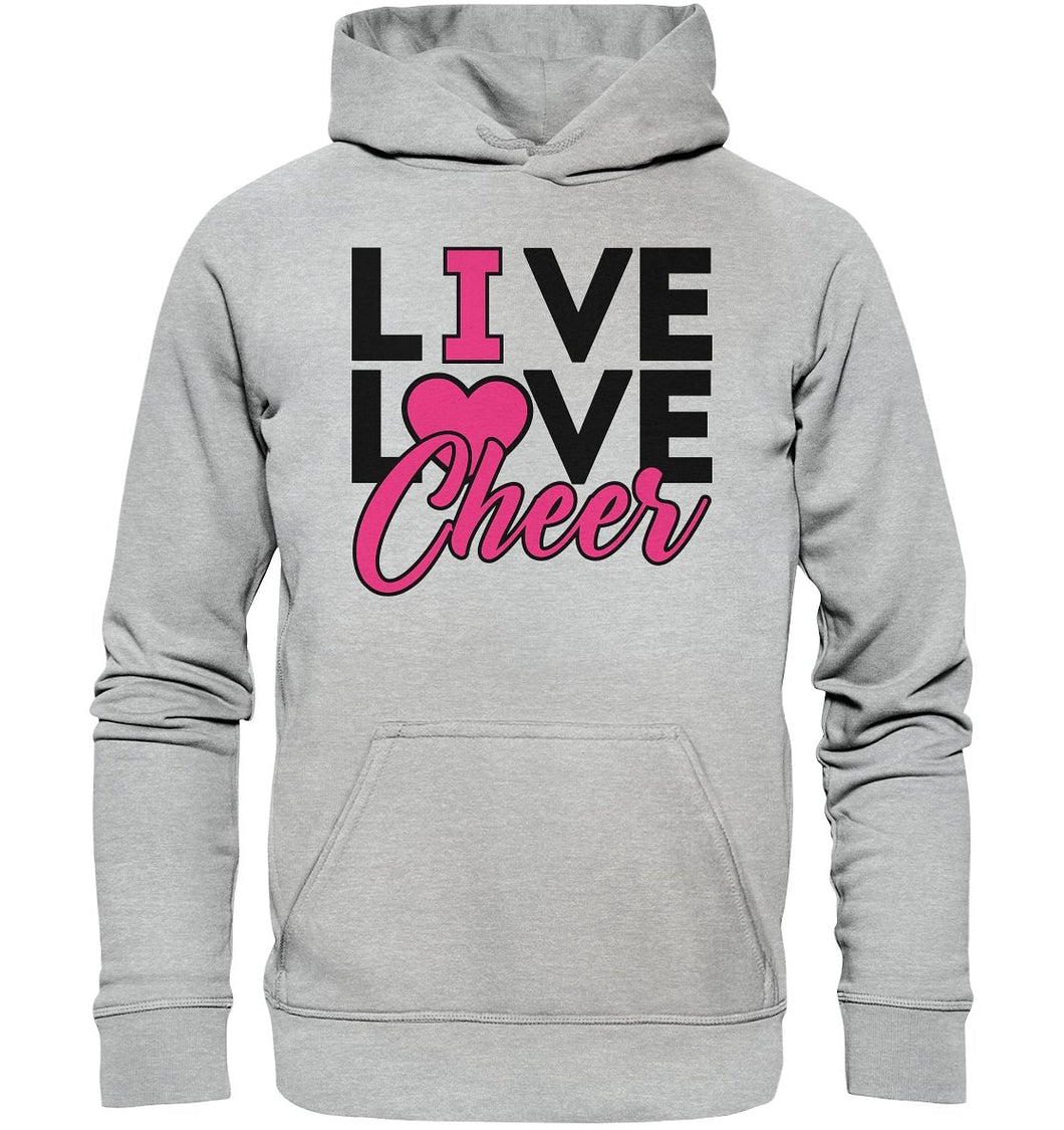 Lasten Live Love Cheer huppari - FourFan