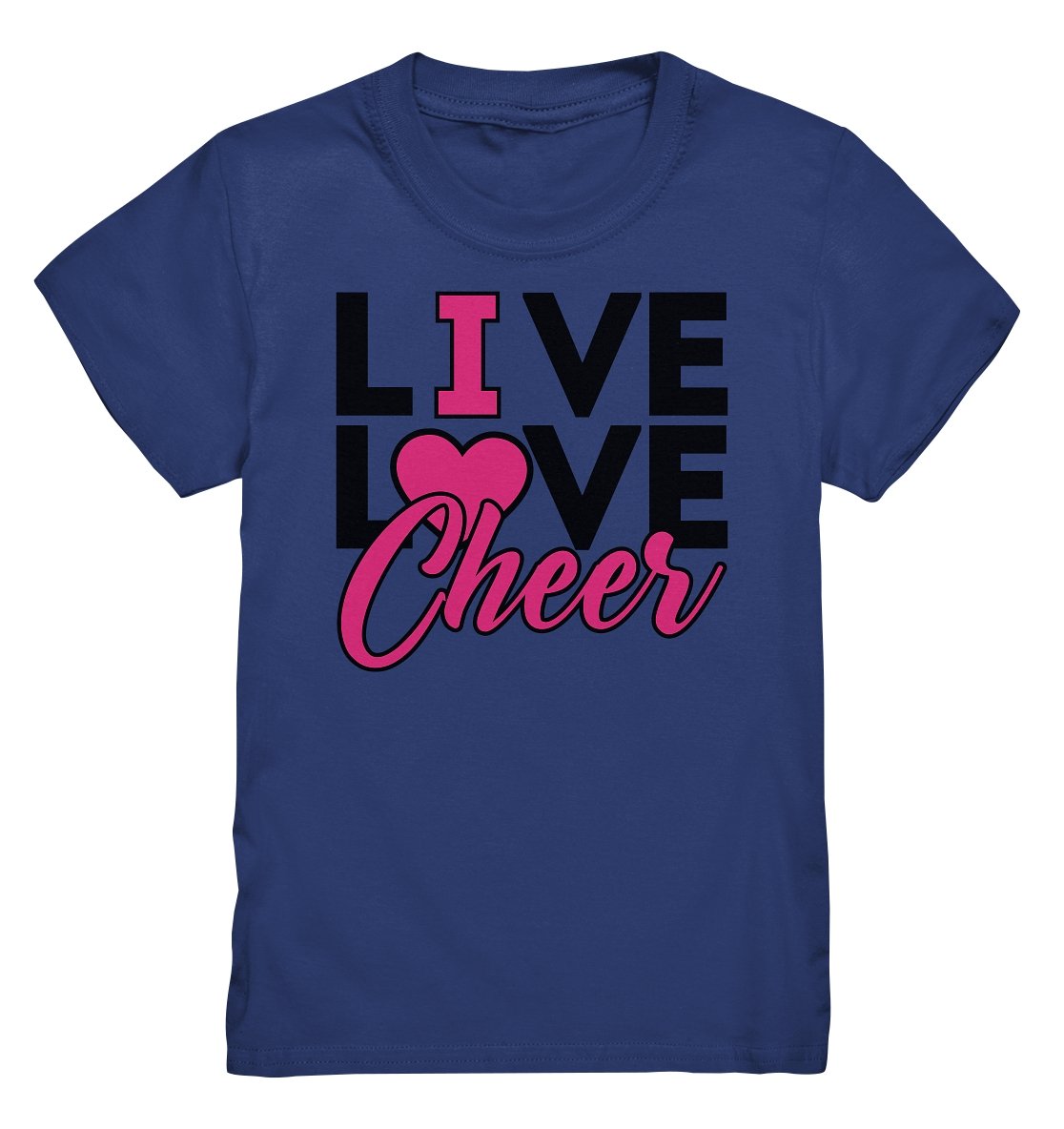 Lasten Live Love Cheer t-paita - FourFan